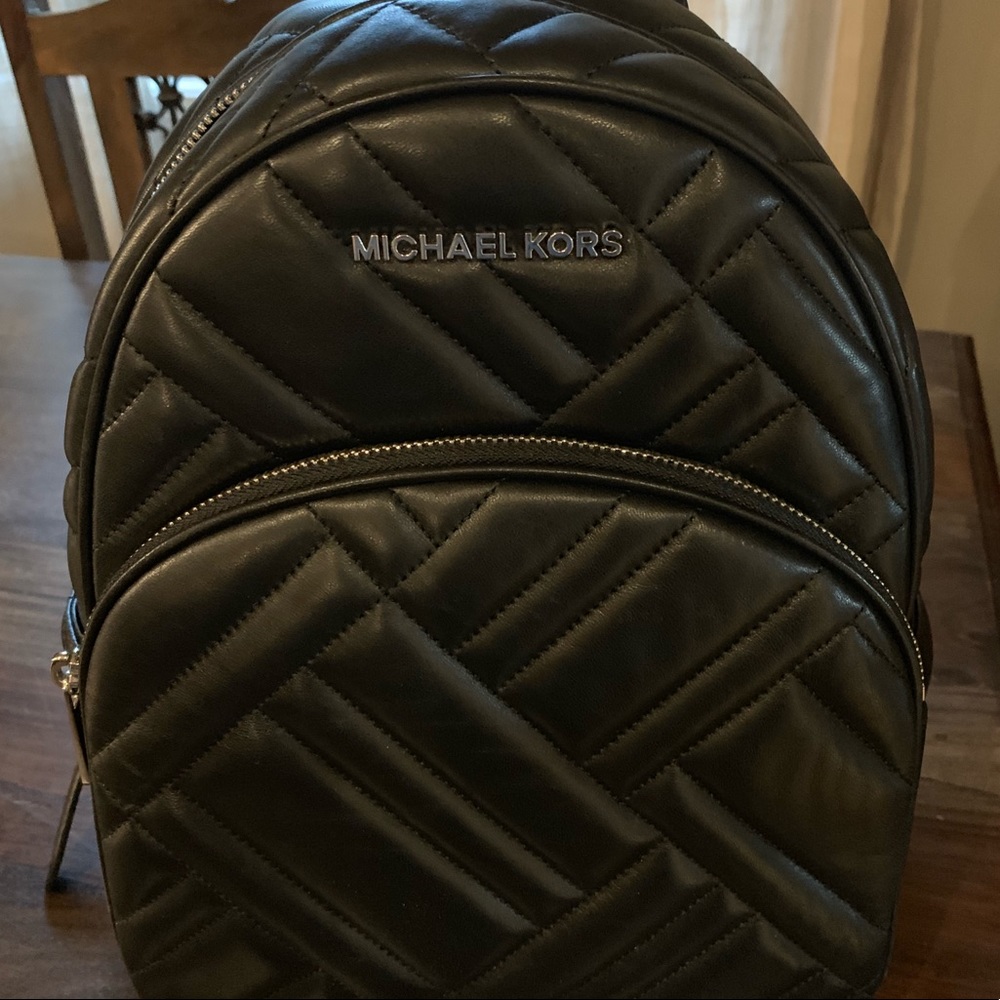 Beautiful quilted leather Michael Kors backpack